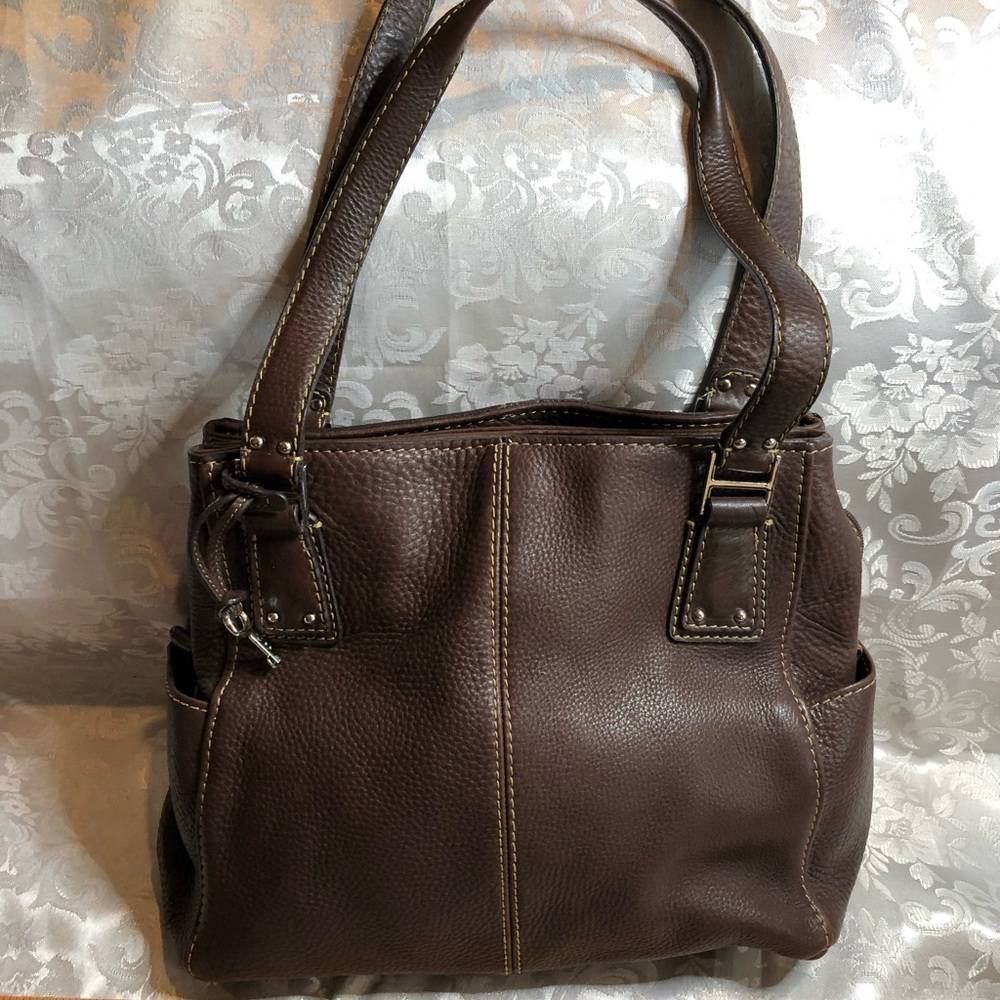 Vintage Brown Fossil Bag Boho Hippie Chic